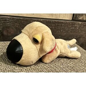 The Dog Artlist Collection Yellow Lab / Golden Retriever Big Head Nose plush